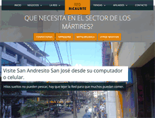 Tablet Screenshot of barrioricaurte.com